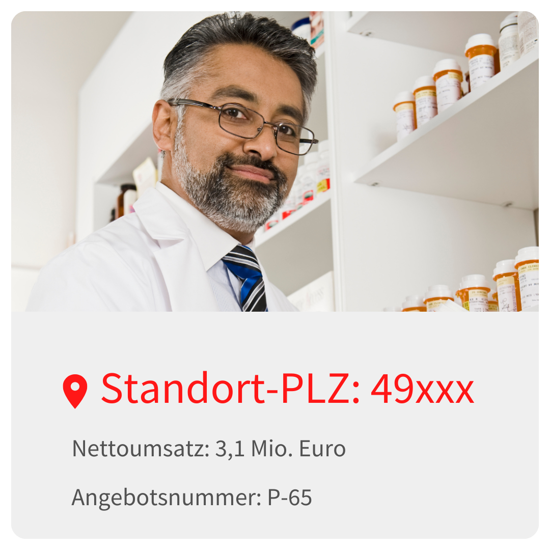 Mehr über den Artikel erfahren Hier erfahren Sie mehr zum Apothekenangebot P-65